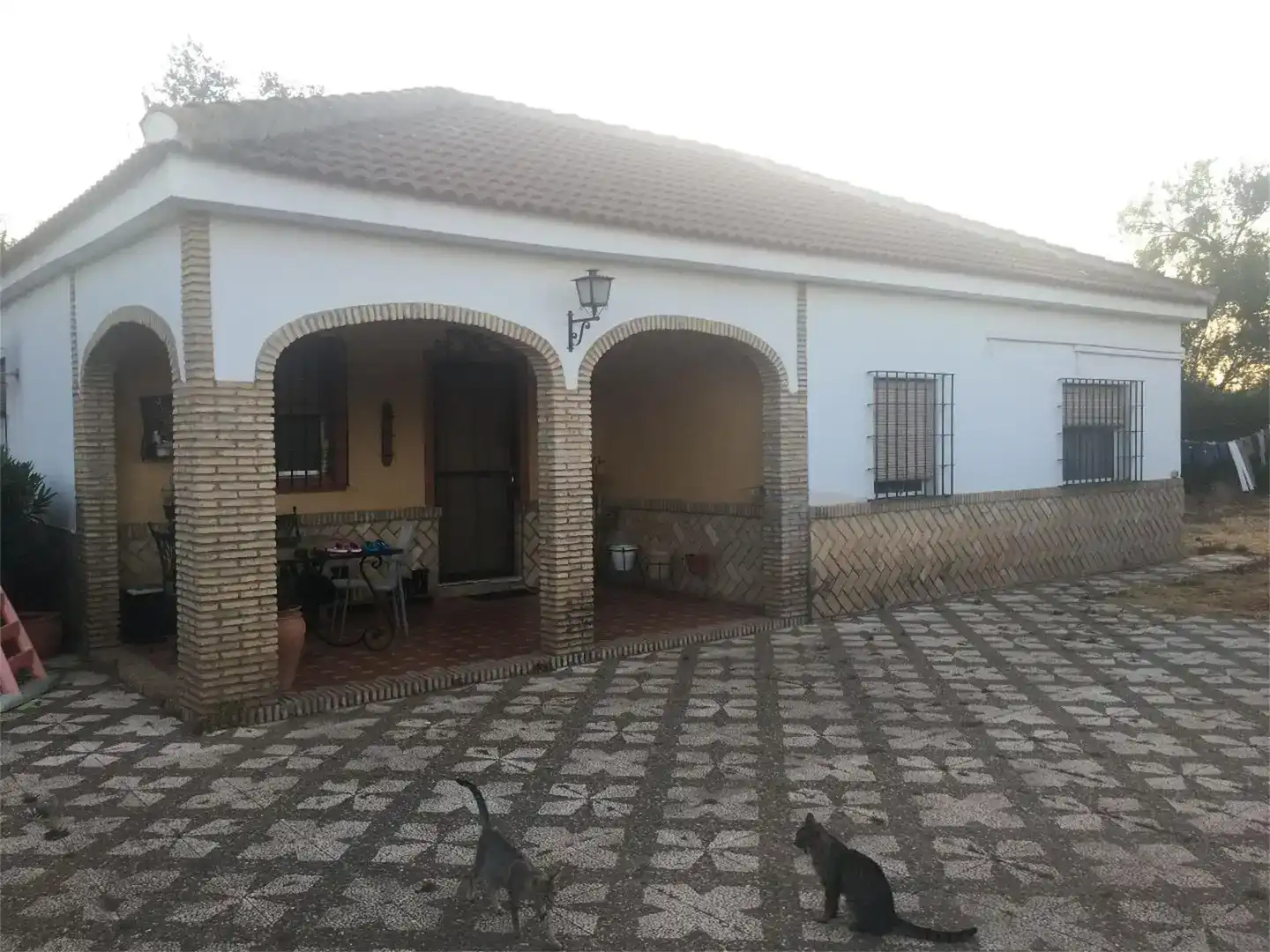 Vista exterior de Piso en venta en Carmona con Aire acondicionado, Jardín privado y Piscina