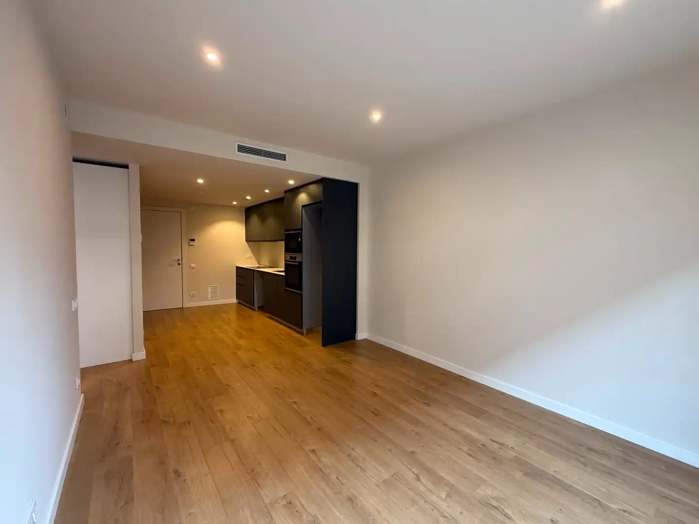 Cuina de Planta baixa de lloguer en La Garriga amb Aire condicionat, Parquet i Terrassa