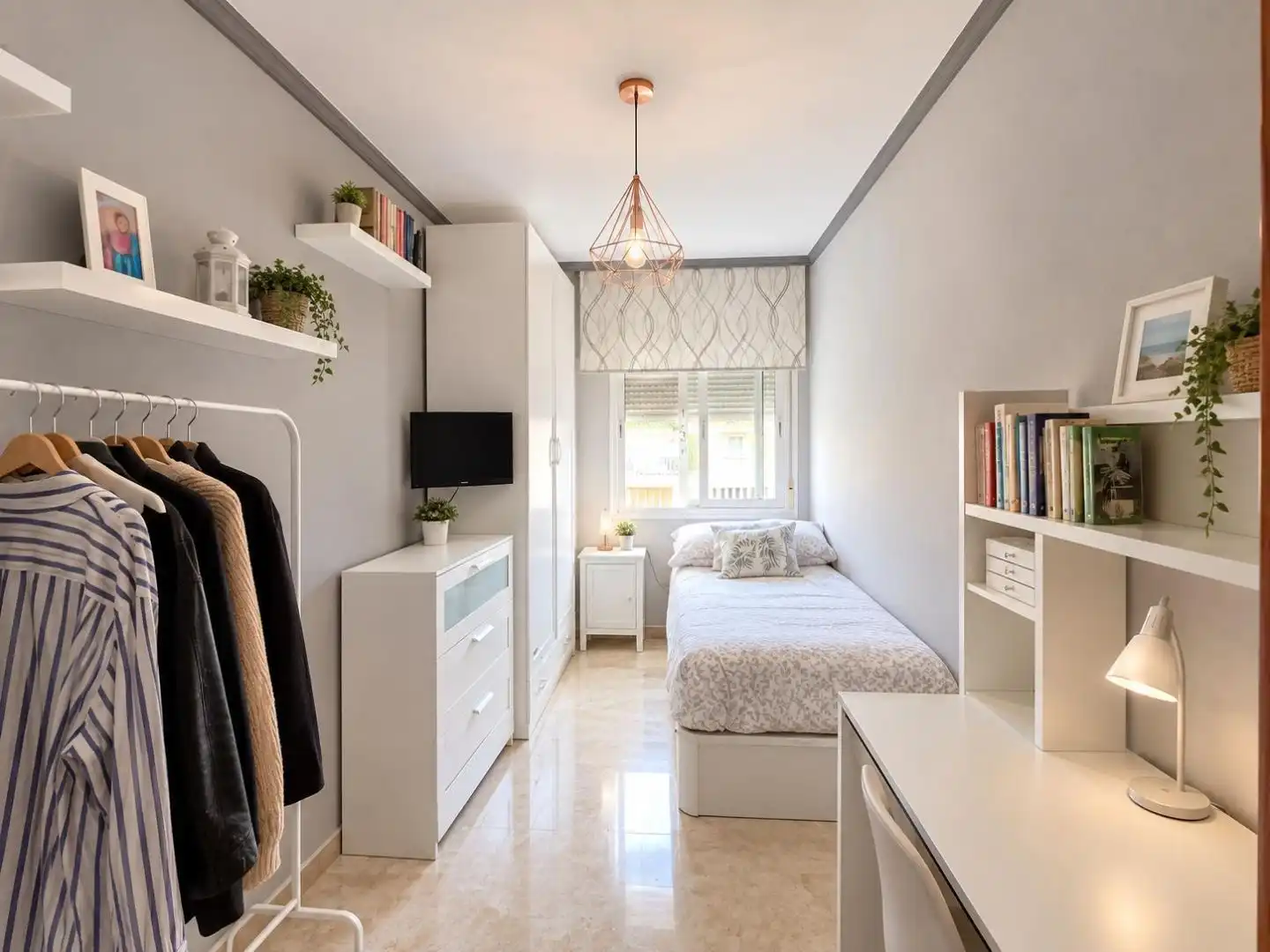 Schlafzimmer von Wohnung zum Verkauf in Marbella mit Klimaanlage, Terrasse und Balkon