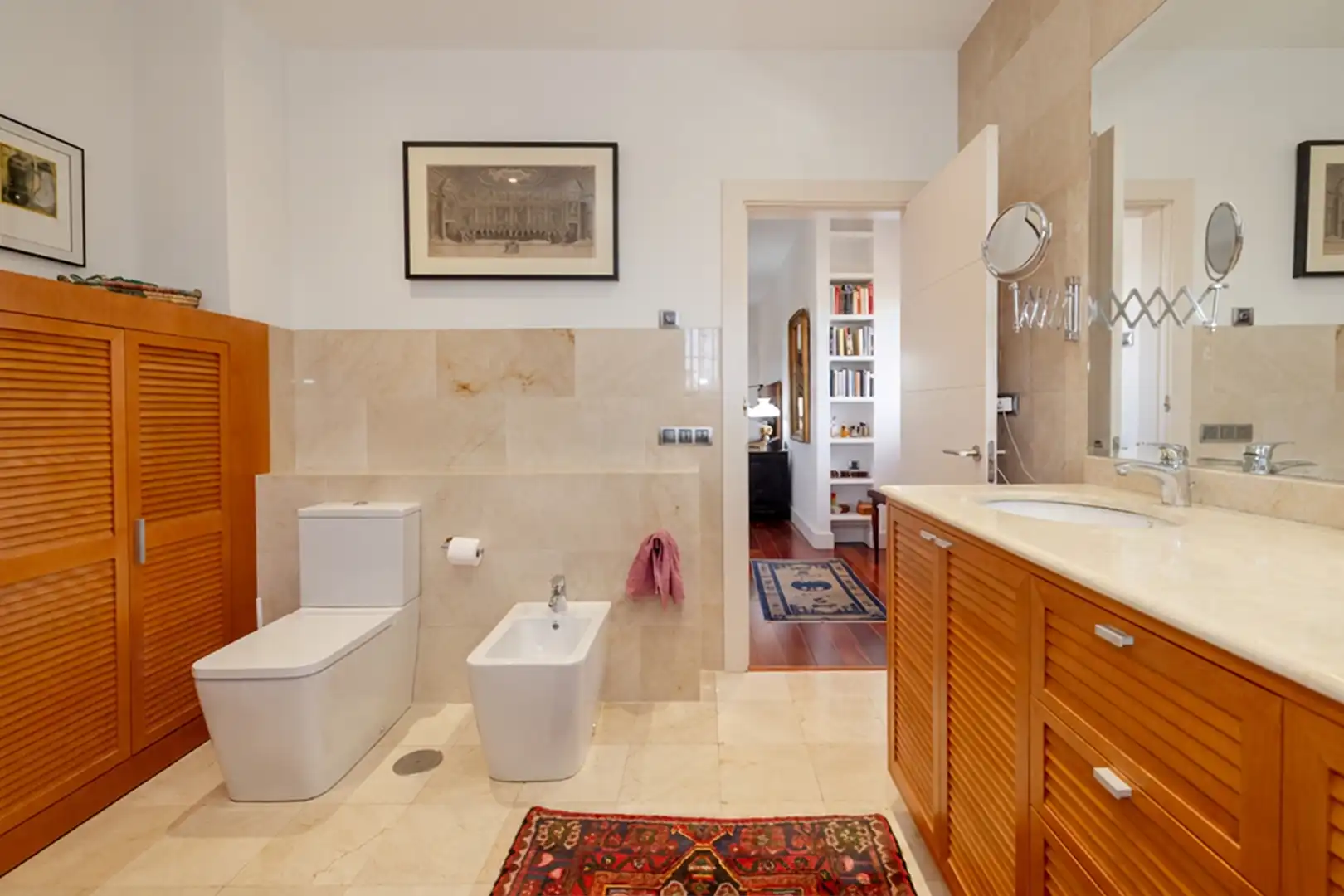 Bany de Casa o xalet en venda en Málaga amb Aire condicionat, Calefacció i Jardí privat