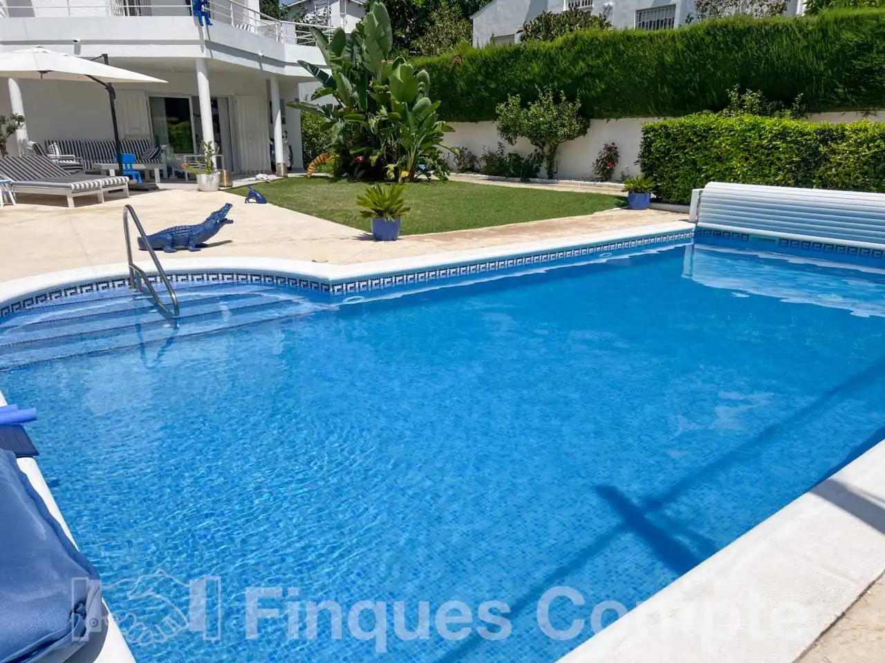 Piscina de Casa o xalet en venda en Roda de Berà amb Aire condicionat, Jardí privat i Terrassa