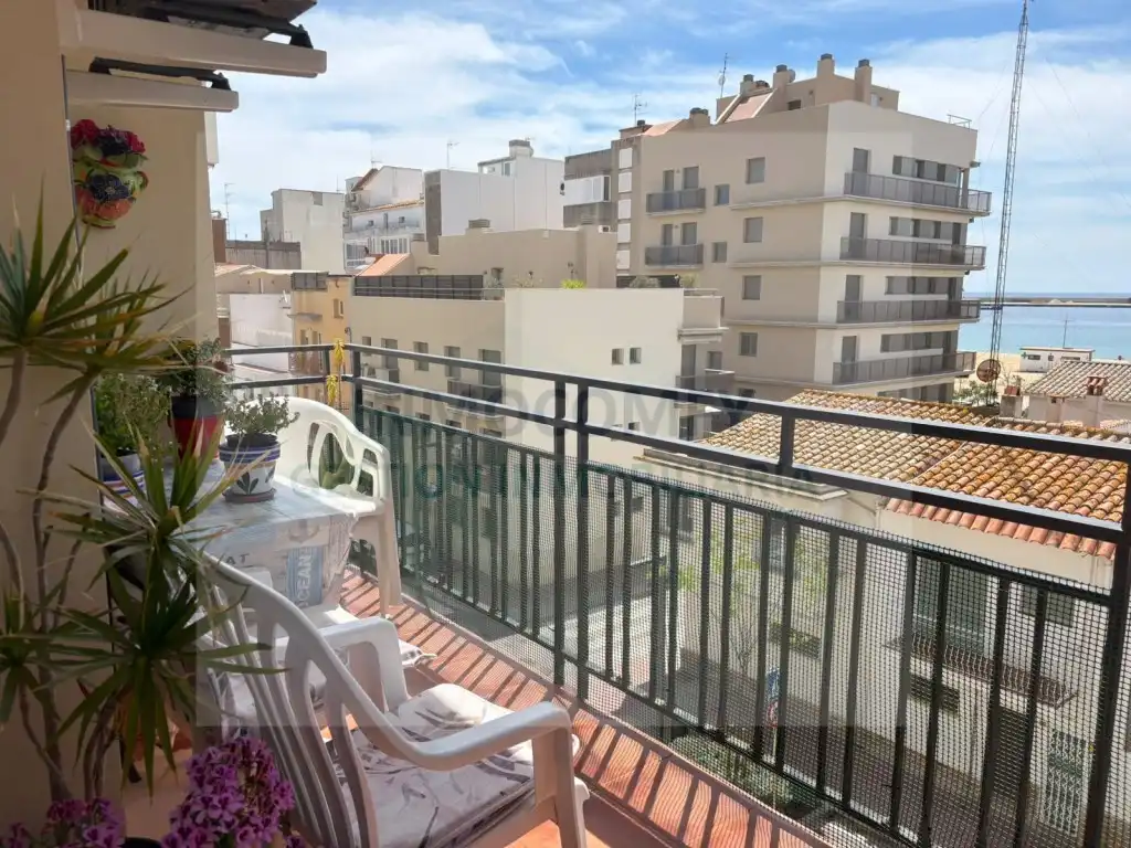 Balcony of Flat for sale in Palamós