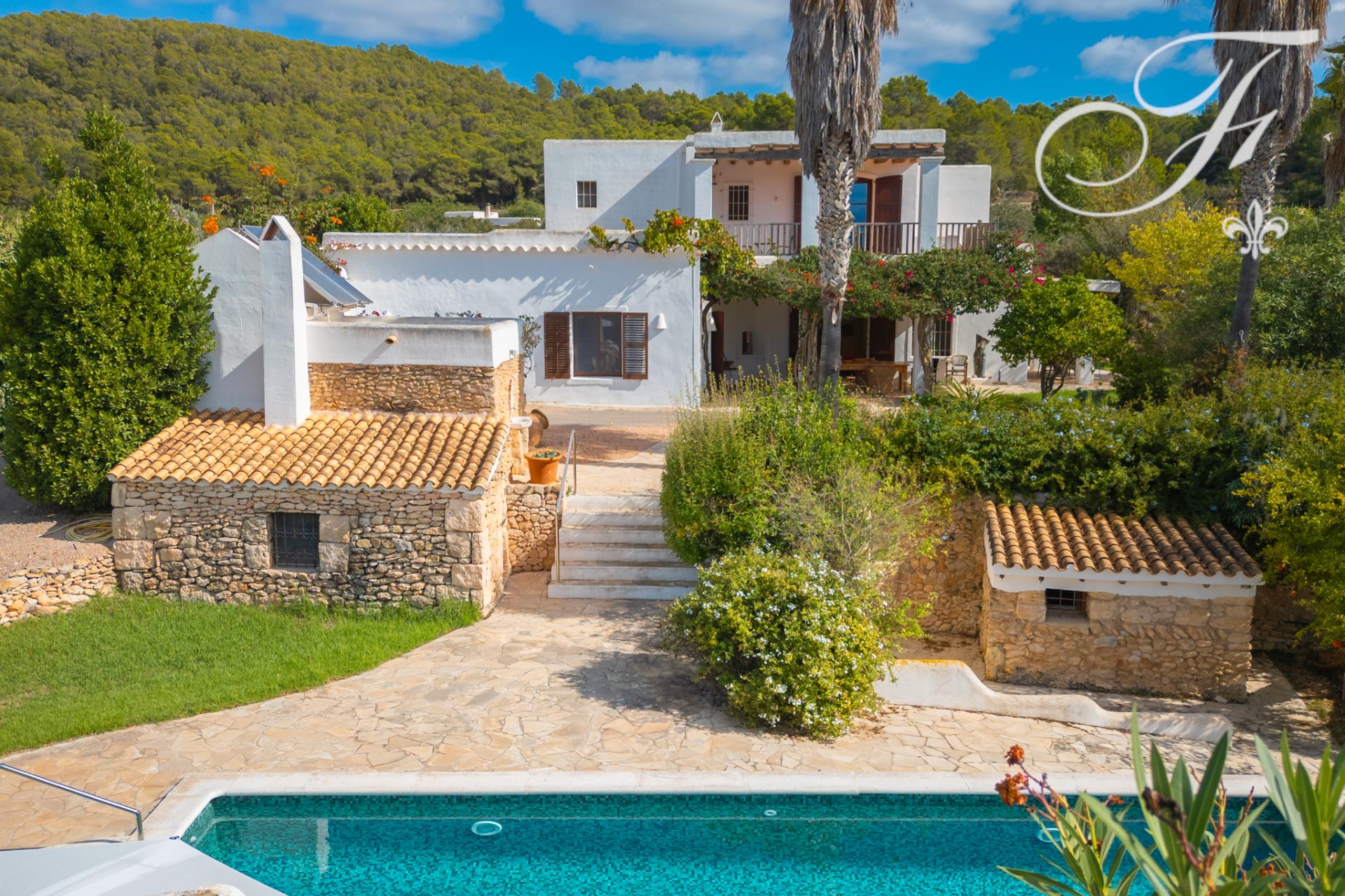 Exterior view of Country house for sale in Sant Antoni de Portmany  with Heating, Private garden and Terrace