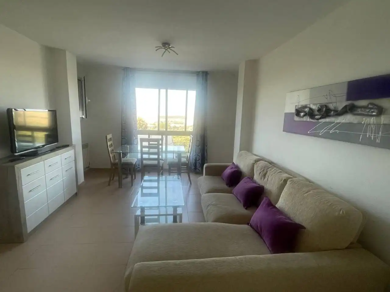 Living room of Detached homes for sale in Cáceres  with Heating, Terrace and Furnished