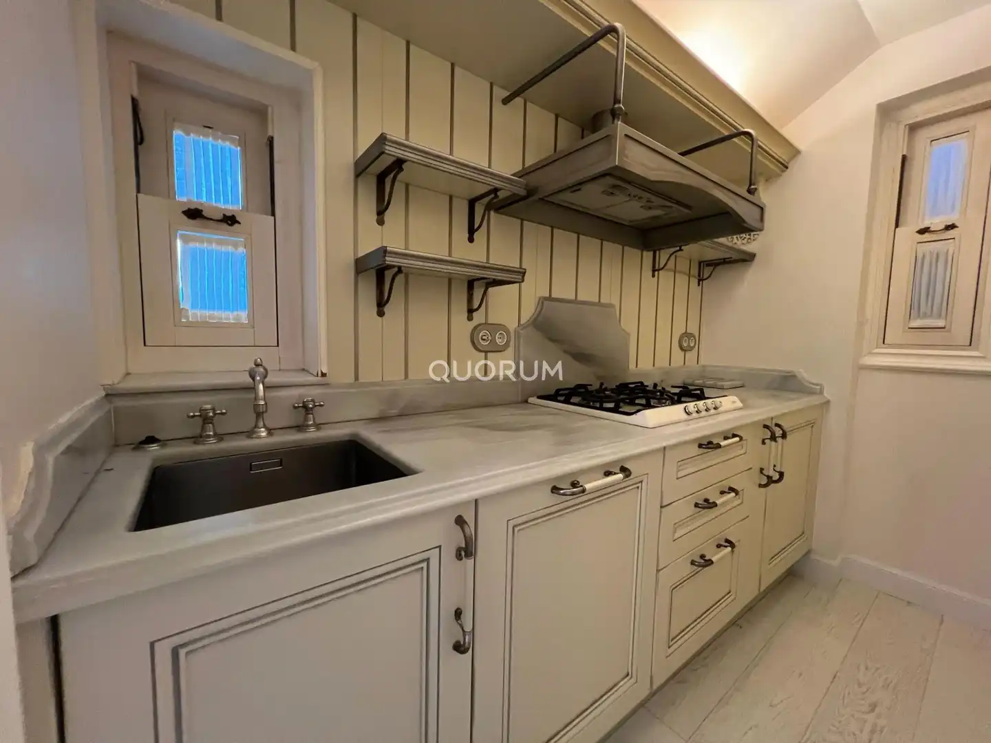 Cocina de Piso de alquiler en Bilbao  con Calefacción, Terraza y Amueblado
