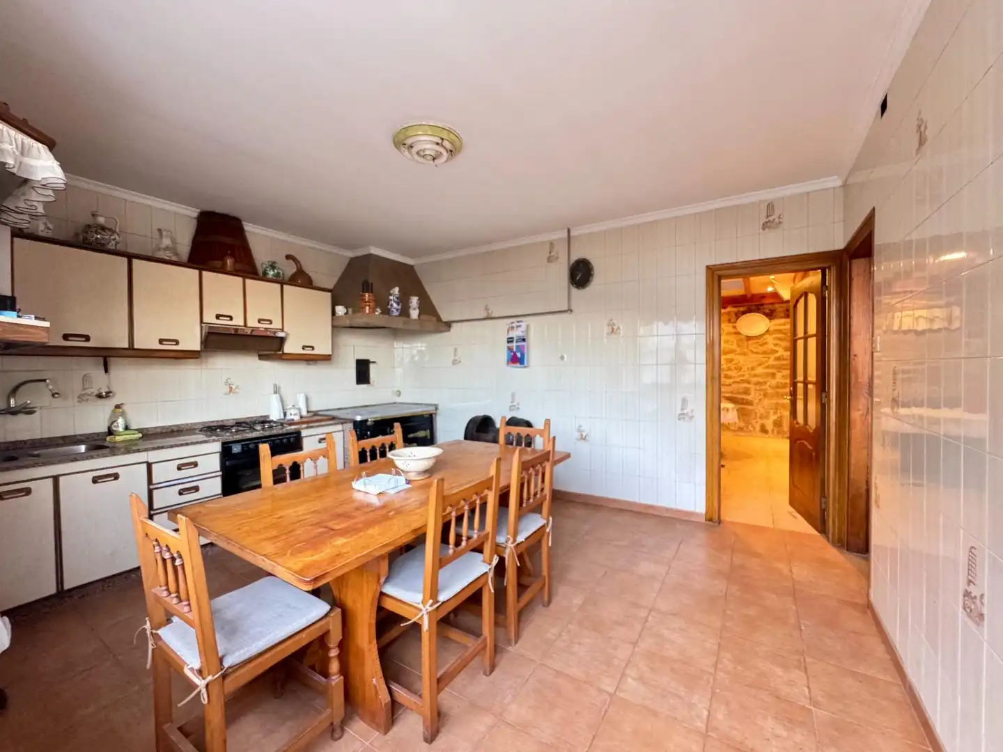 Küche von Haus oder Chalet zum Verkauf in Redondela mit Heizung, Privatgarten und Parkett