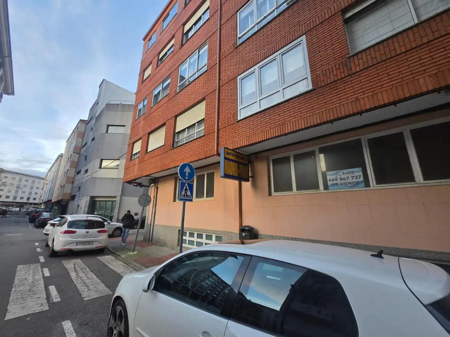 Vista exterior de Local en venta en Ferrol