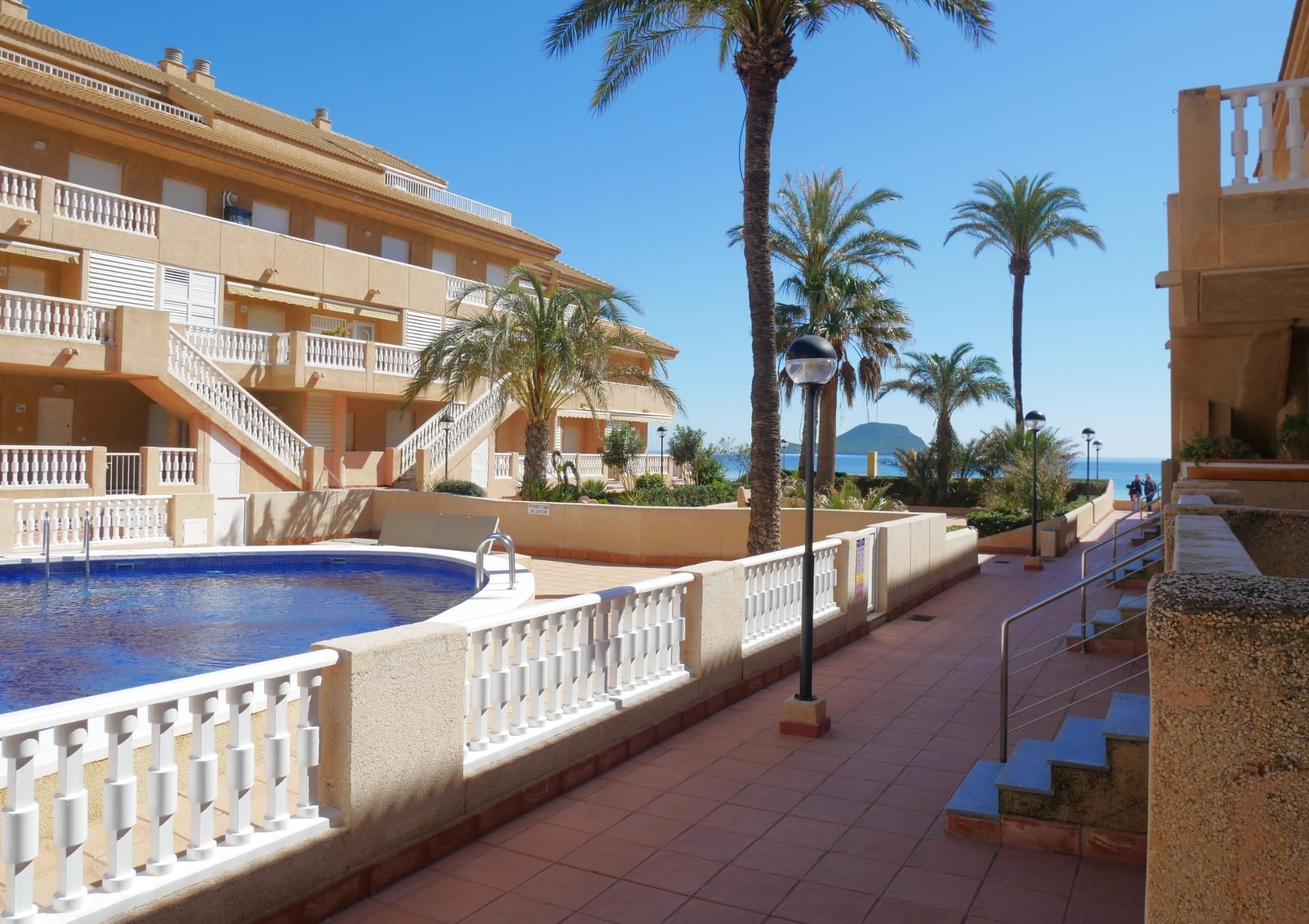 Exterior view of Single-family semi-detached for sale in La Manga del Mar Menor  with Air Conditioner, Heating and Storage room