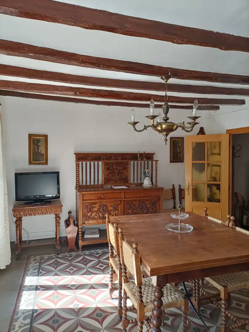 Dining room of Flat for sale in Viver  with Furnished and Balcony