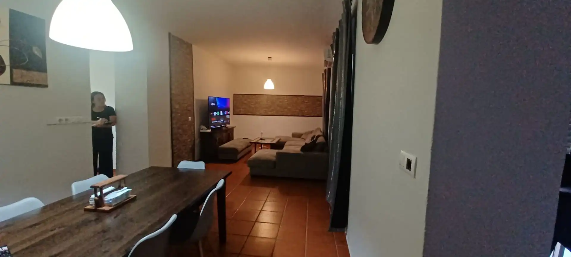 Sala de estar de Casa o chalet en venta en Castilblanco de los Arroyos con Aire acondicionado