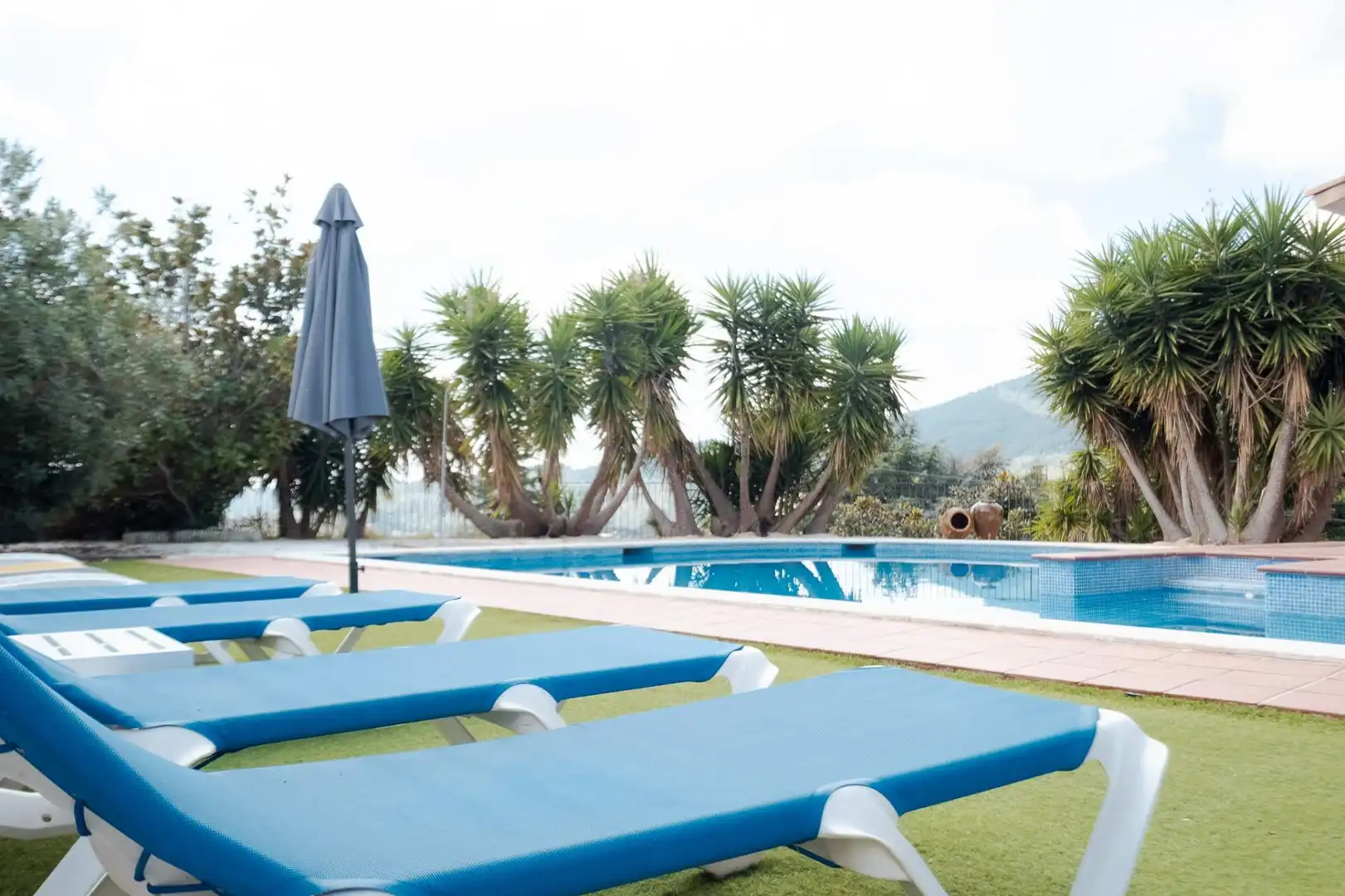 Piscina de Casa o chalet en venta en Caldes de Montbui con Aire acondicionado, Calefacción y Jardín privado