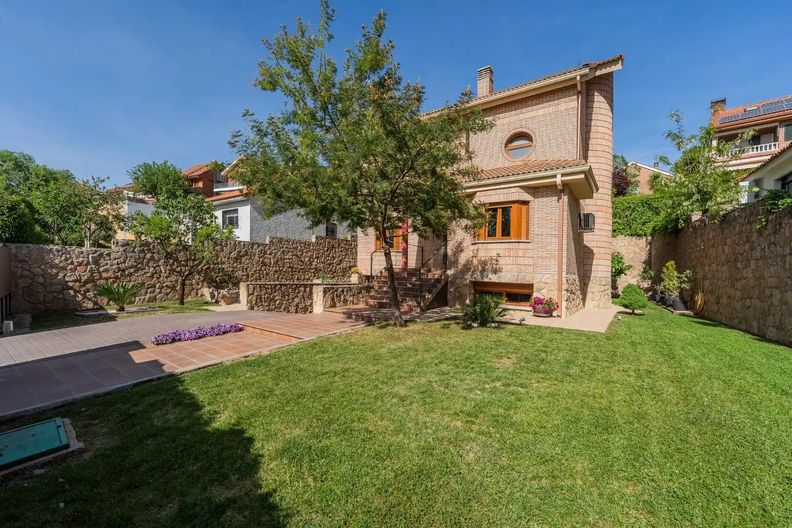 Jardín de Casa o chalet en venta en Cobeña con Aire acondicionado, Calefacción y Jardín privado