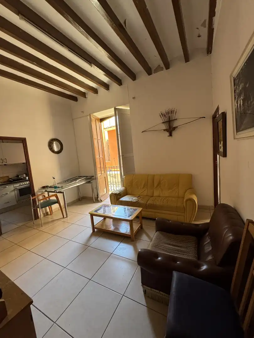 Sala d'estar de Àtic en venda en Dénia amb Terrassa i Balcó