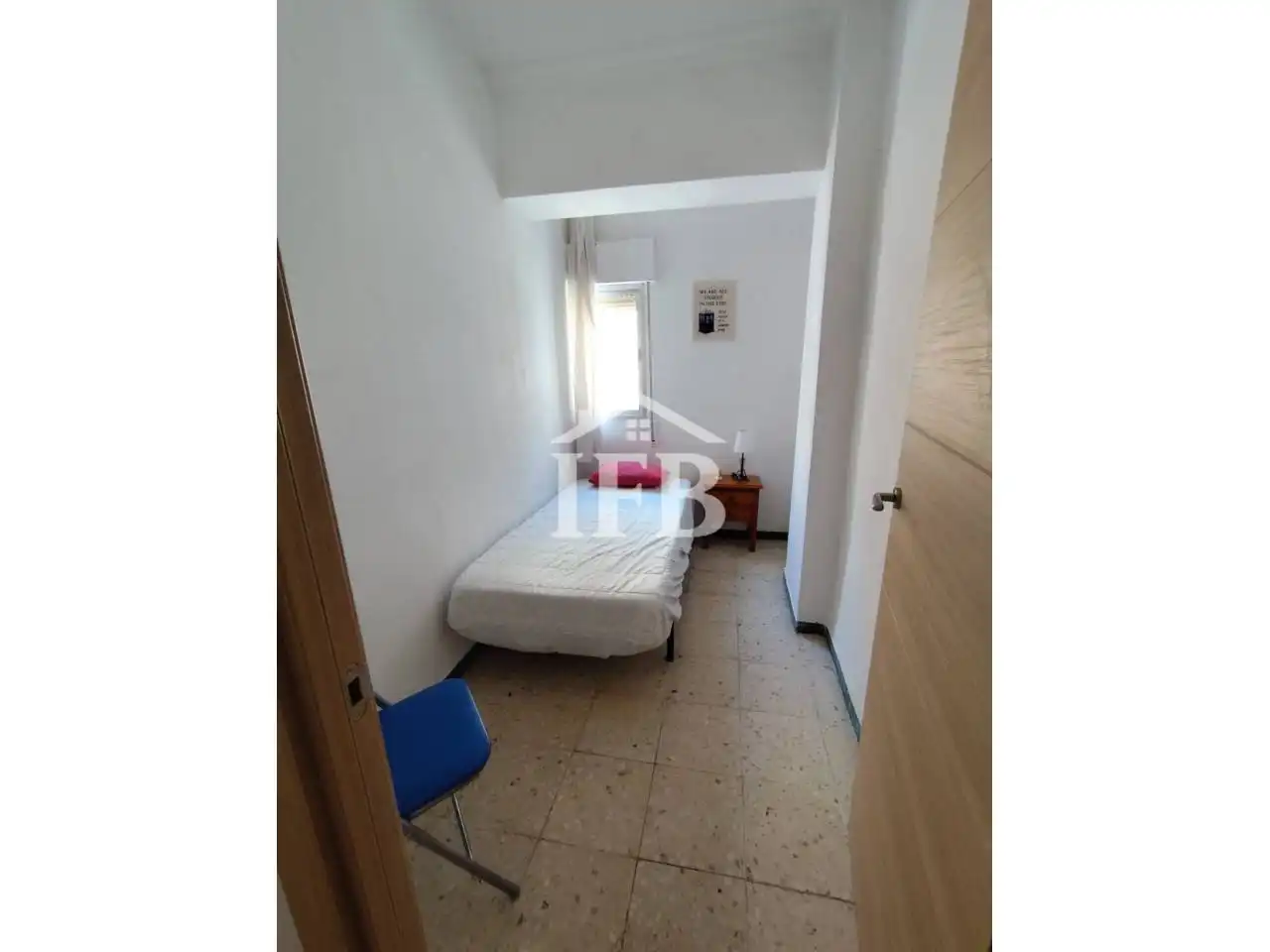 Bedroom of Flat for rent in Badajoz  with Air Conditioner, Heating and Furnished