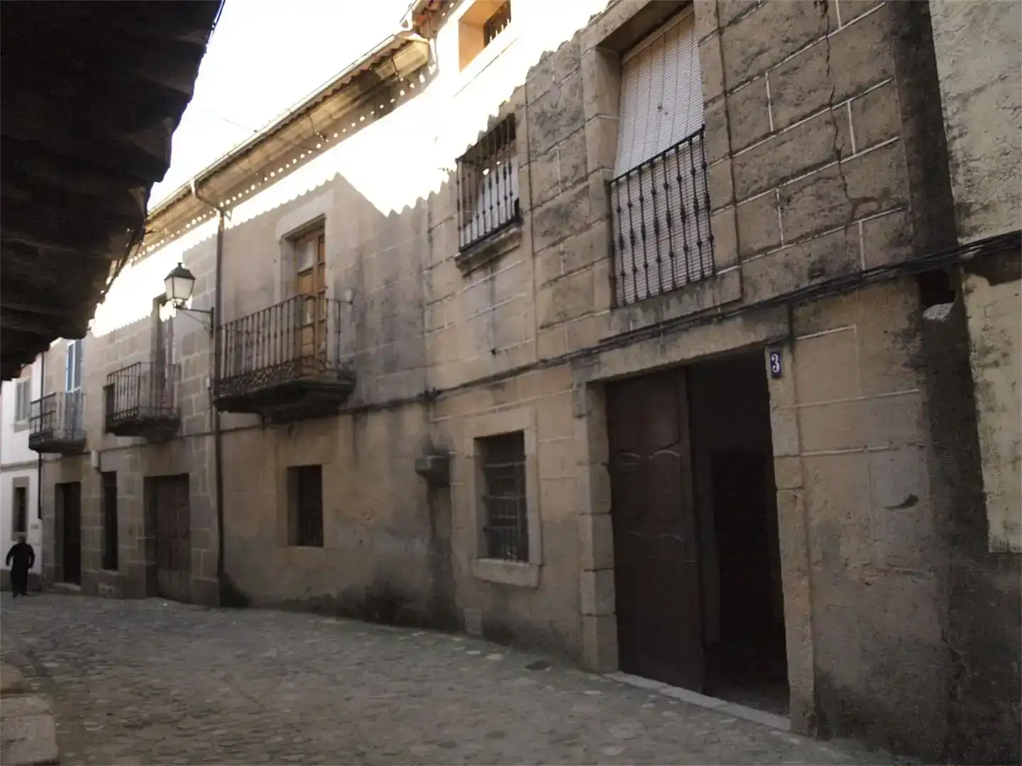 Vista exterior de Finca rústica en venda en San Martín de Trevejo amb Jardí privat, Traster i Balcó