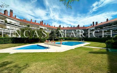 Garden of Flat for sale in Sitges  with Air Conditioner, Heating and Terrace