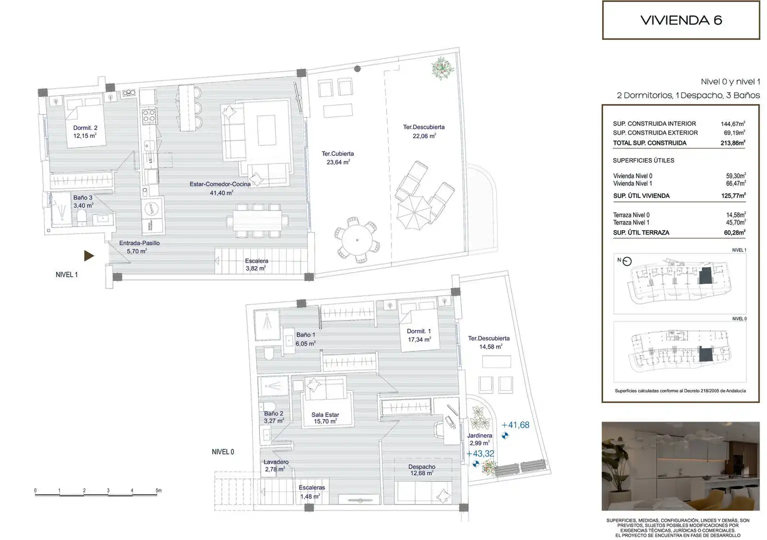 Apartament amb ascensor en venda a Torrequebrada, imagen 16