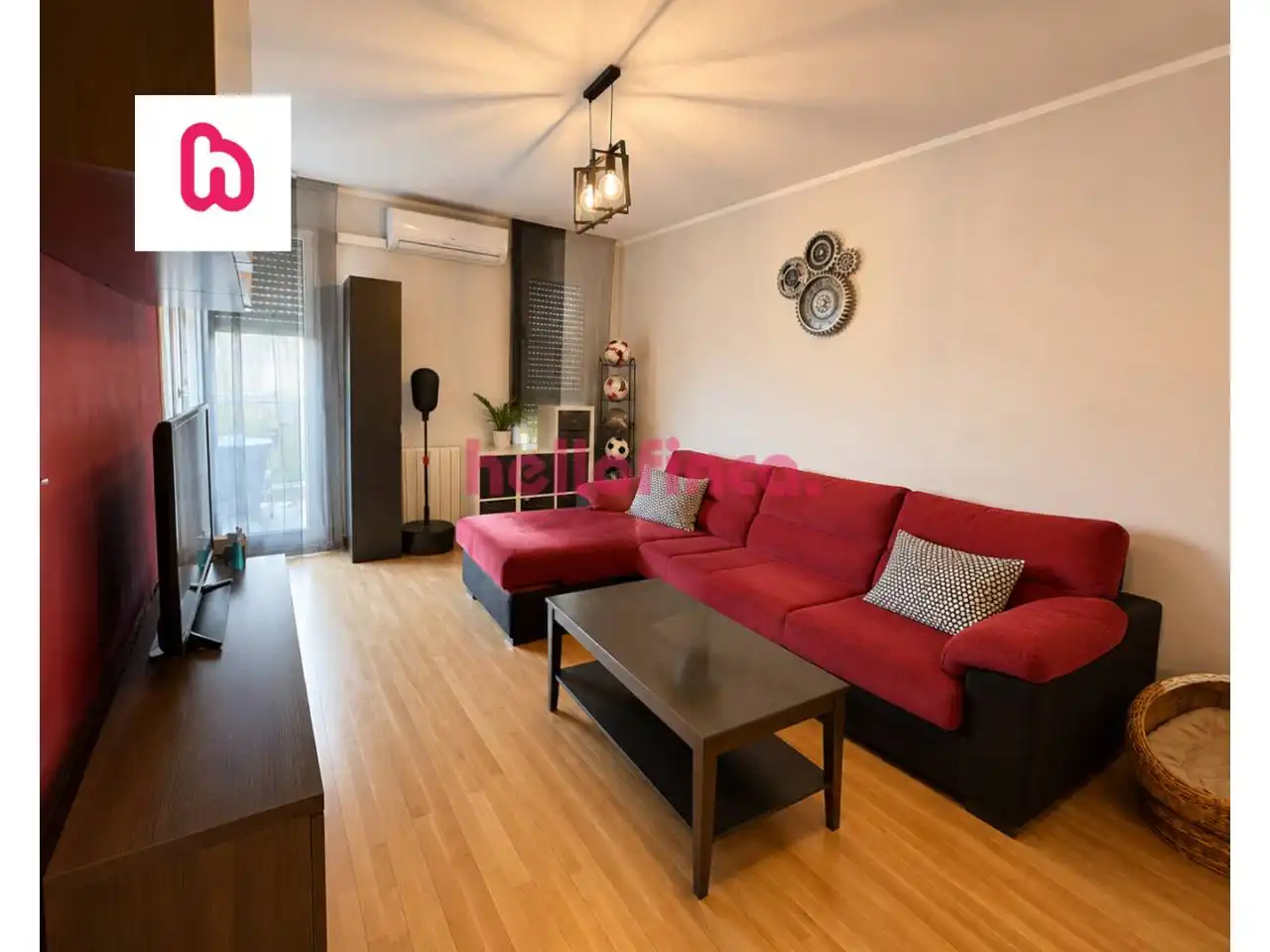 Living room of Flat for sale in Capellades  with Air Conditioner, Heating and Parquet flooring