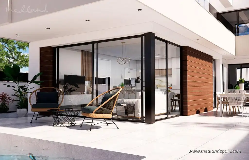 Chalet con piscina en venta en El Pinar de Campoverde, imagen 6