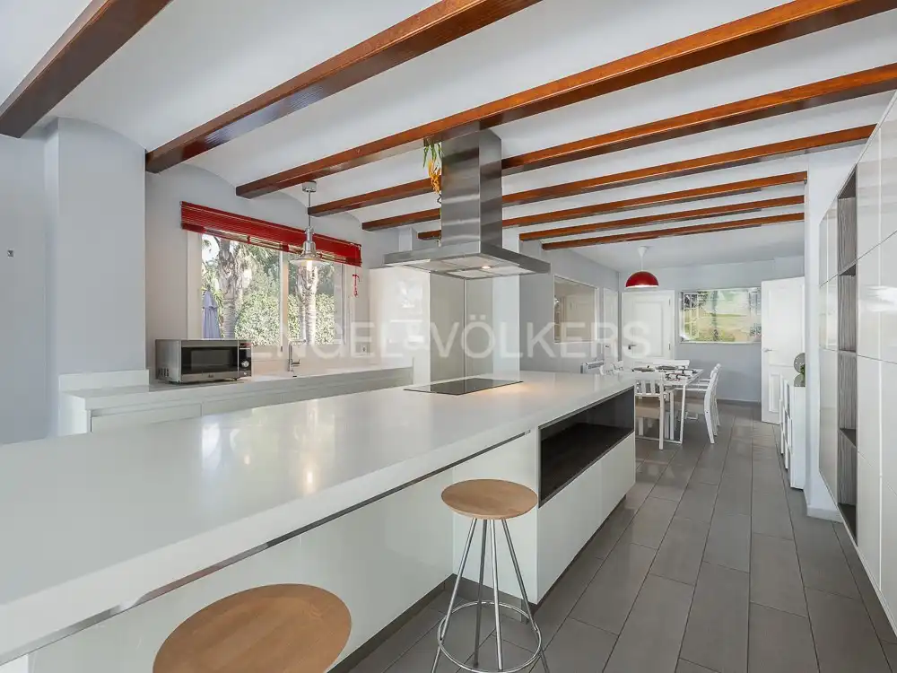 Kitchen of Houses for rent in Bétera  with Air Conditioner, Heating and Private garden