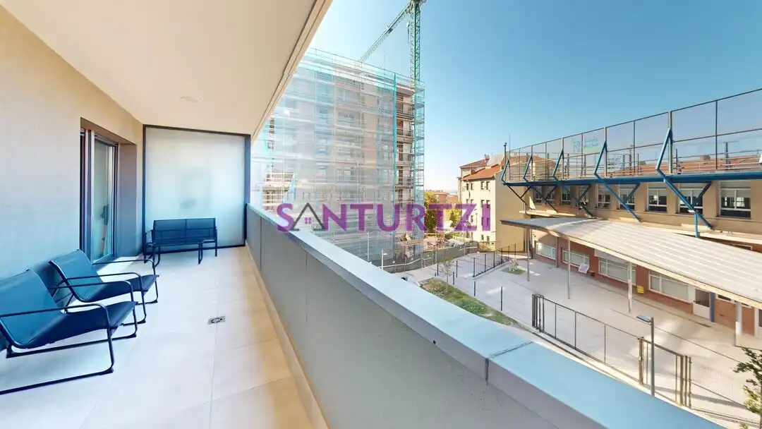 Terrasse von Wohnung zum Verkauf in Santurtzi  mit Heizung, Terrasse und Möbliert