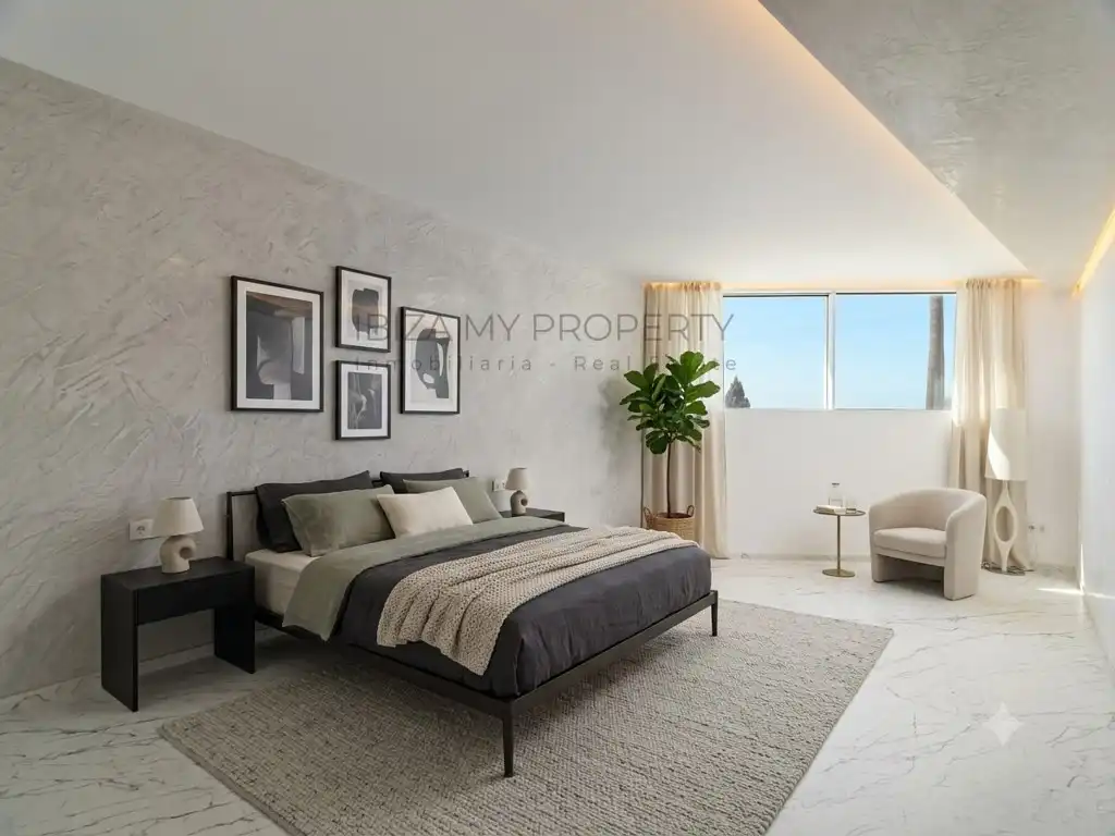 Habitación de Casa o chalet en venta en Santa Eulària des Riu con Aire acondicionado, Trastero y Piscina