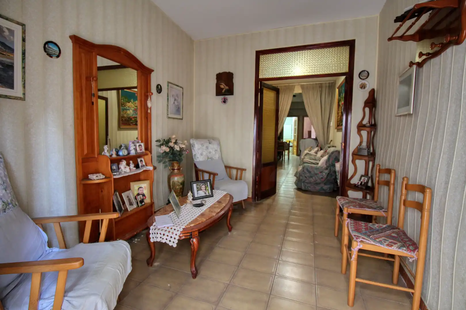 Sala de estar de Finca rústica en venta en Oliva Nova
