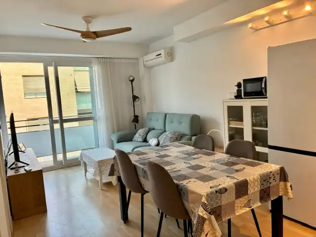 Living room of Duplexes for sale in Palamós  with Air Conditioner, Terrace and Furnished