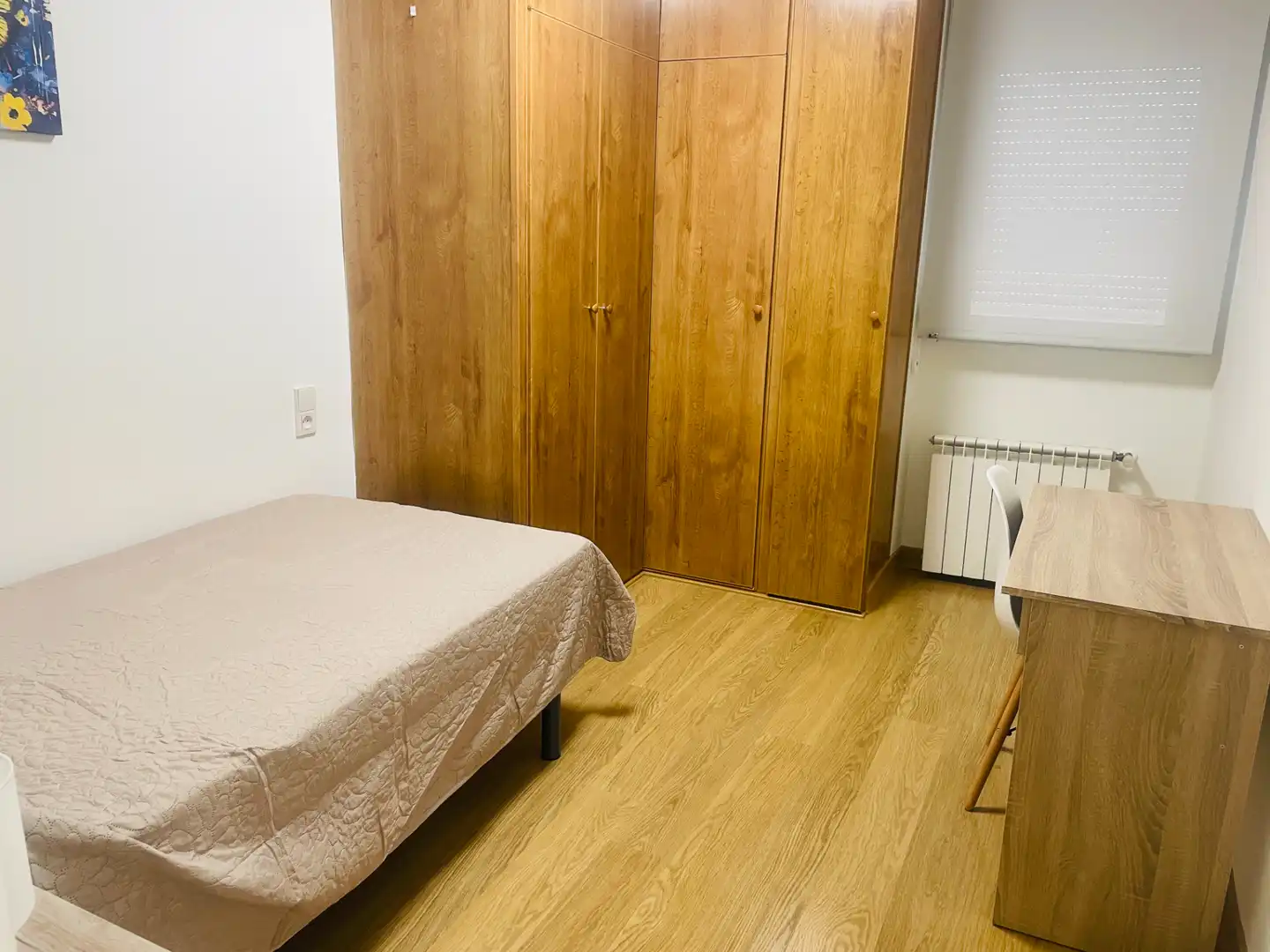 Schlafzimmer von Wohnung zur Miete in Alcázar de San Juan mit Klimaanlage, Heizung und Möbliert
