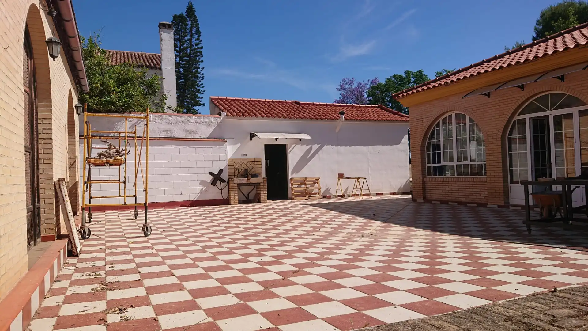 Jardín de Casa o chalet en venta en Espartinas con Aire acondicionado, Jardín privado y Terraza