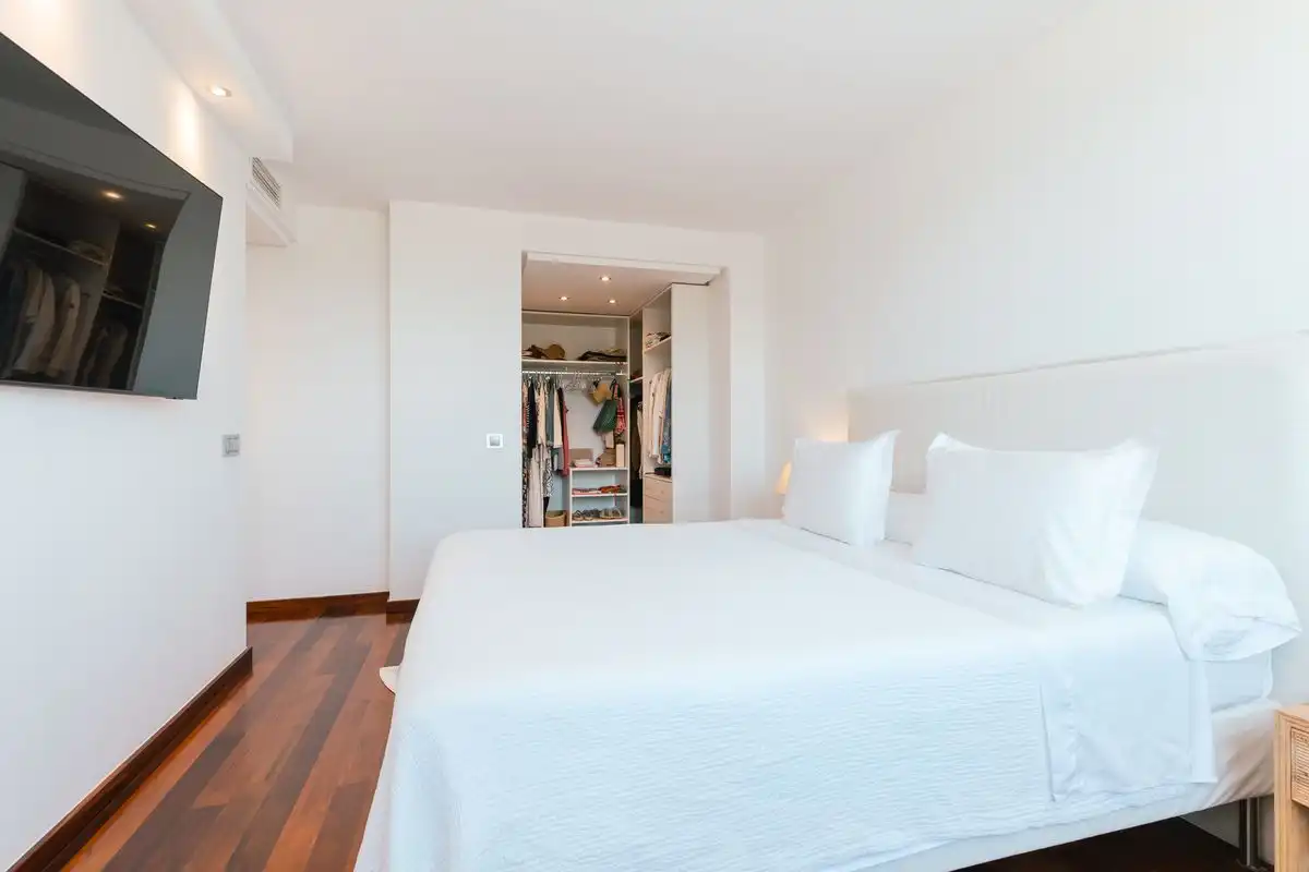 Schlafzimmer von Maisonette zum Verkauf in Eivissa mit Klimaanlage, Heizung und Terrasse