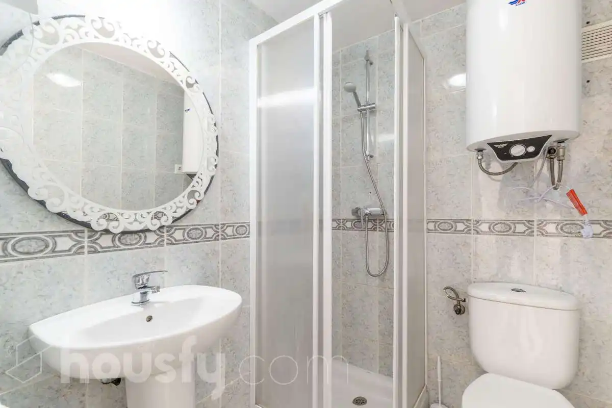 Bathroom of Detached homes for rent in Benicasim / Benicàssim  with Air Conditioner, Heating and Terrace
