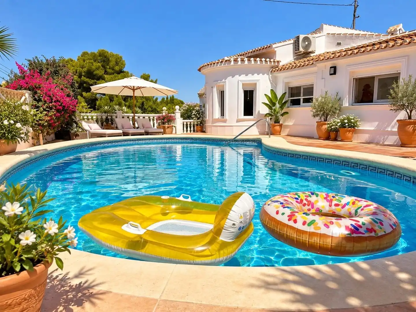 Piscina de Casa o xalet en venda en Cap Martí - El Tossalet - Pinomar