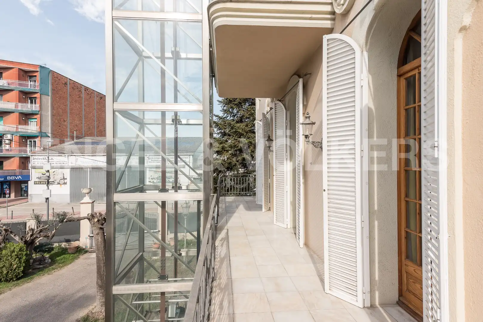 Terraza de Casa o chalet en venta en Sant Fost de Campsentelles con Aire acondicionado, Calefacción y Jardín privado