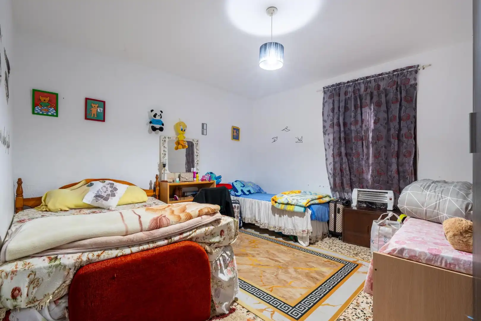 Schlafzimmer von Country house zum Verkauf in Níjar mit Klimaanlage und Abstellraum