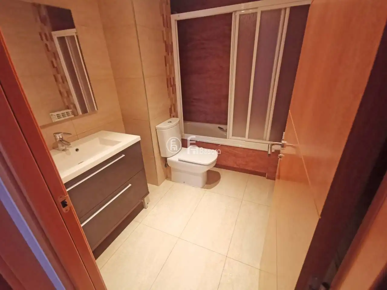 Bedroom of Flat for rent in Lleida  with Air Conditioner, Heating and Parquet flooring