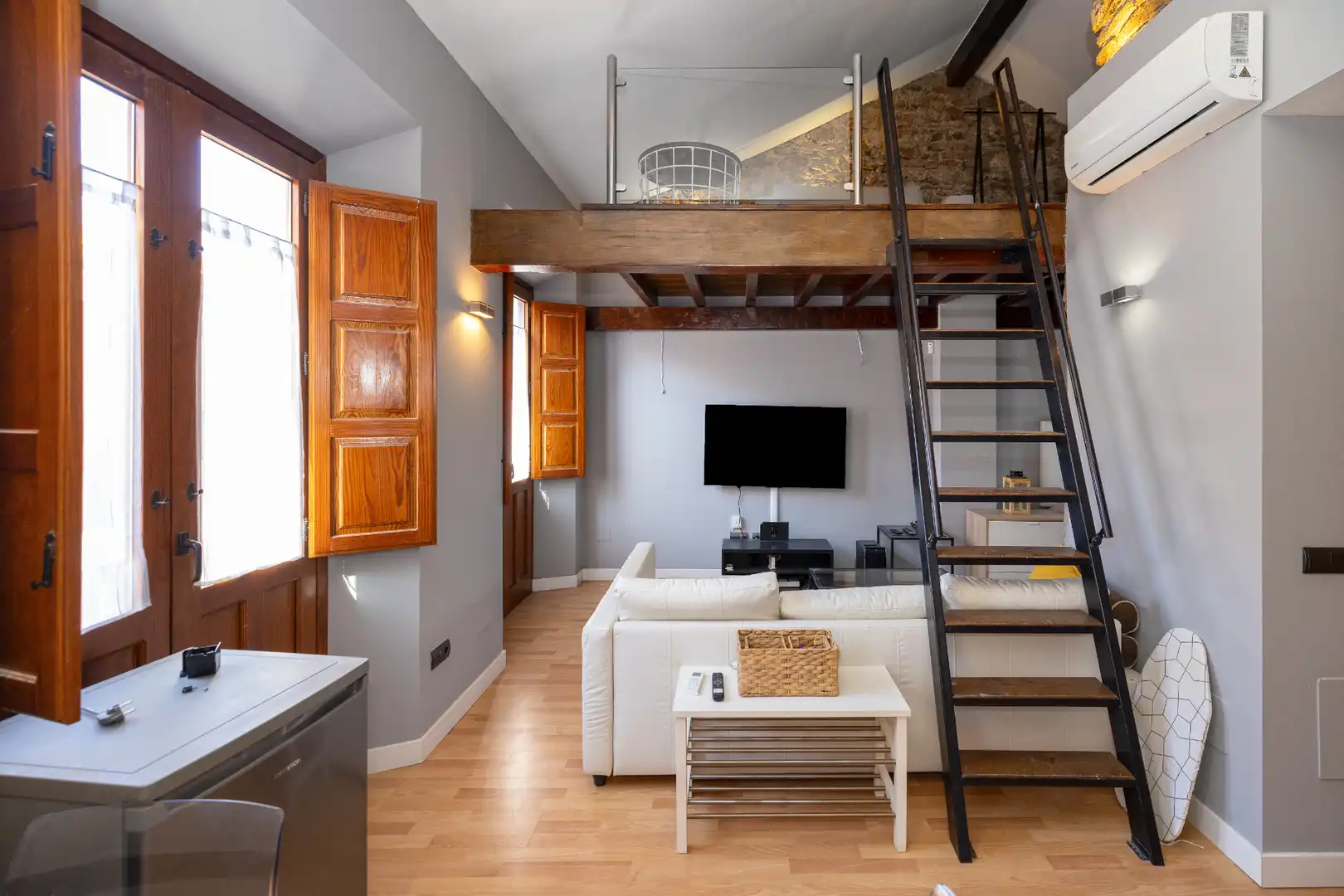 Sala d'estar de Apartament en venda en Málaga amb Aire condicionat, Calefacció i Balcó