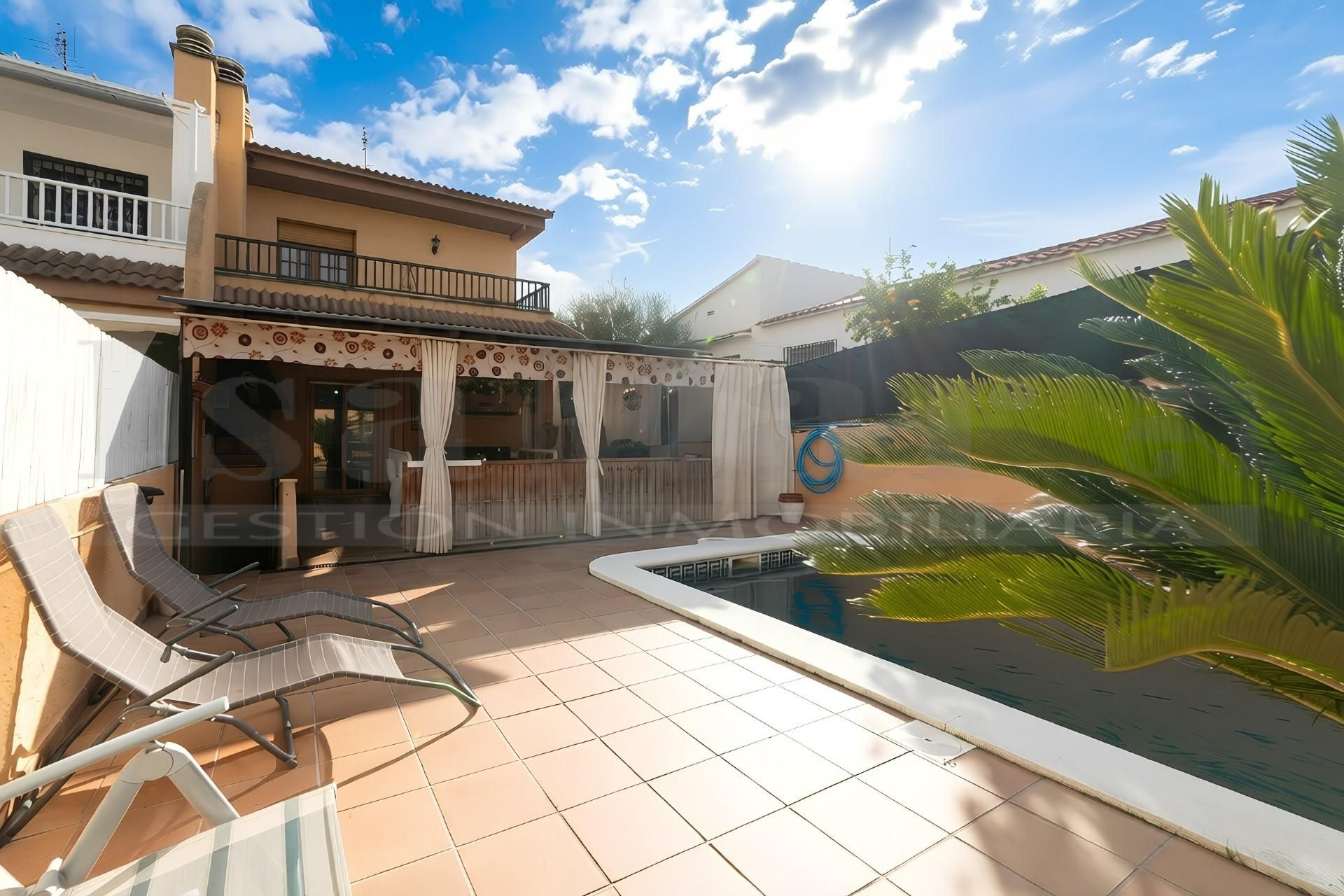 Terraza de Casa adosada en venta en Calafell con Jardín privado y Piscina