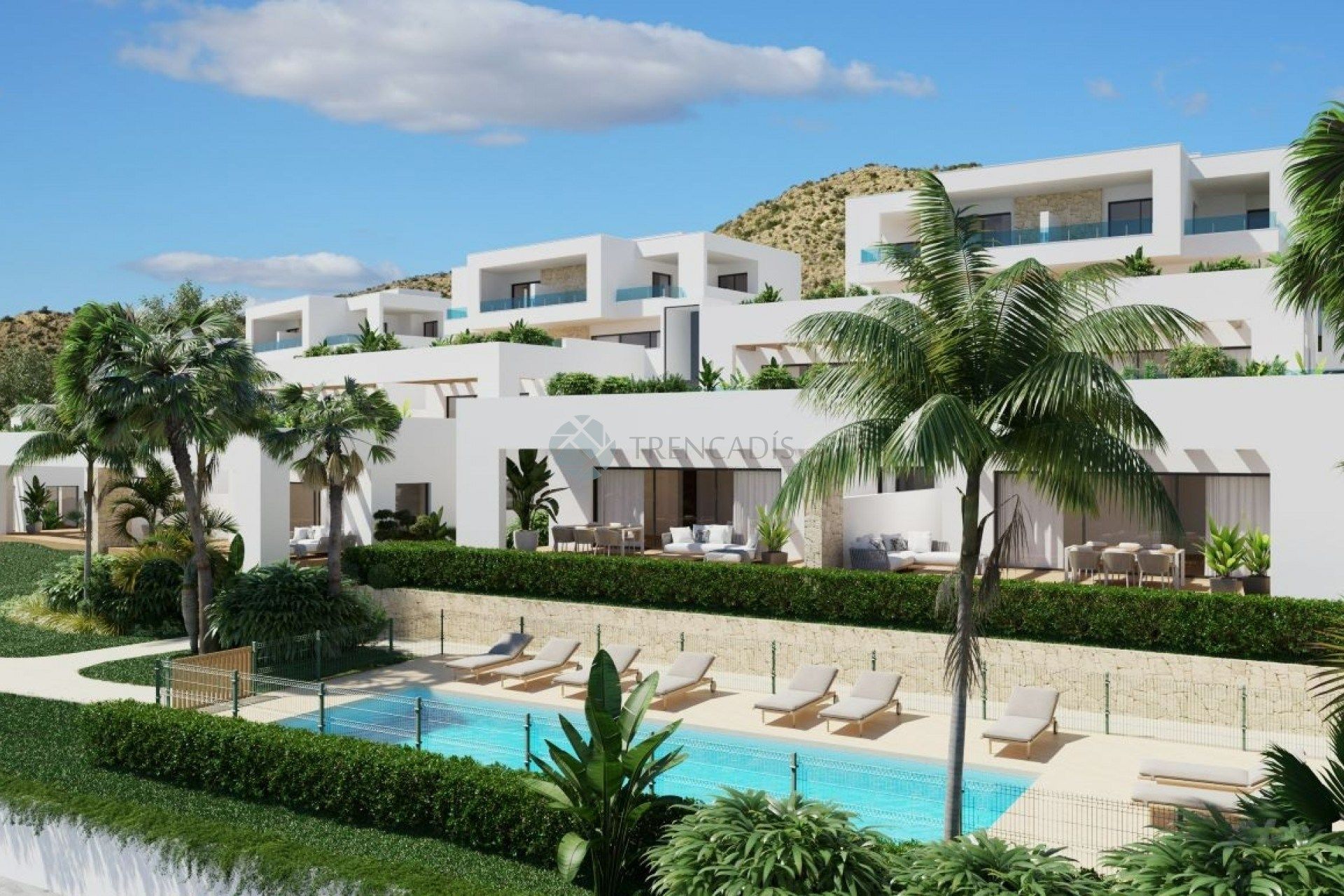 Vista exterior de Edifici en venda en Monforte del Cid