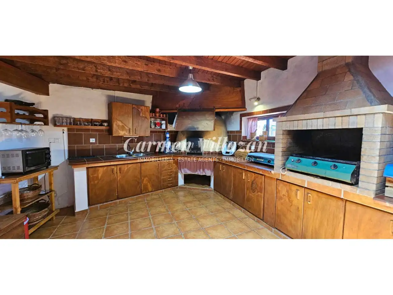 Cocina de Casa o chalet en venta en Tuineje con Jardín privado, Terraza y Piscina