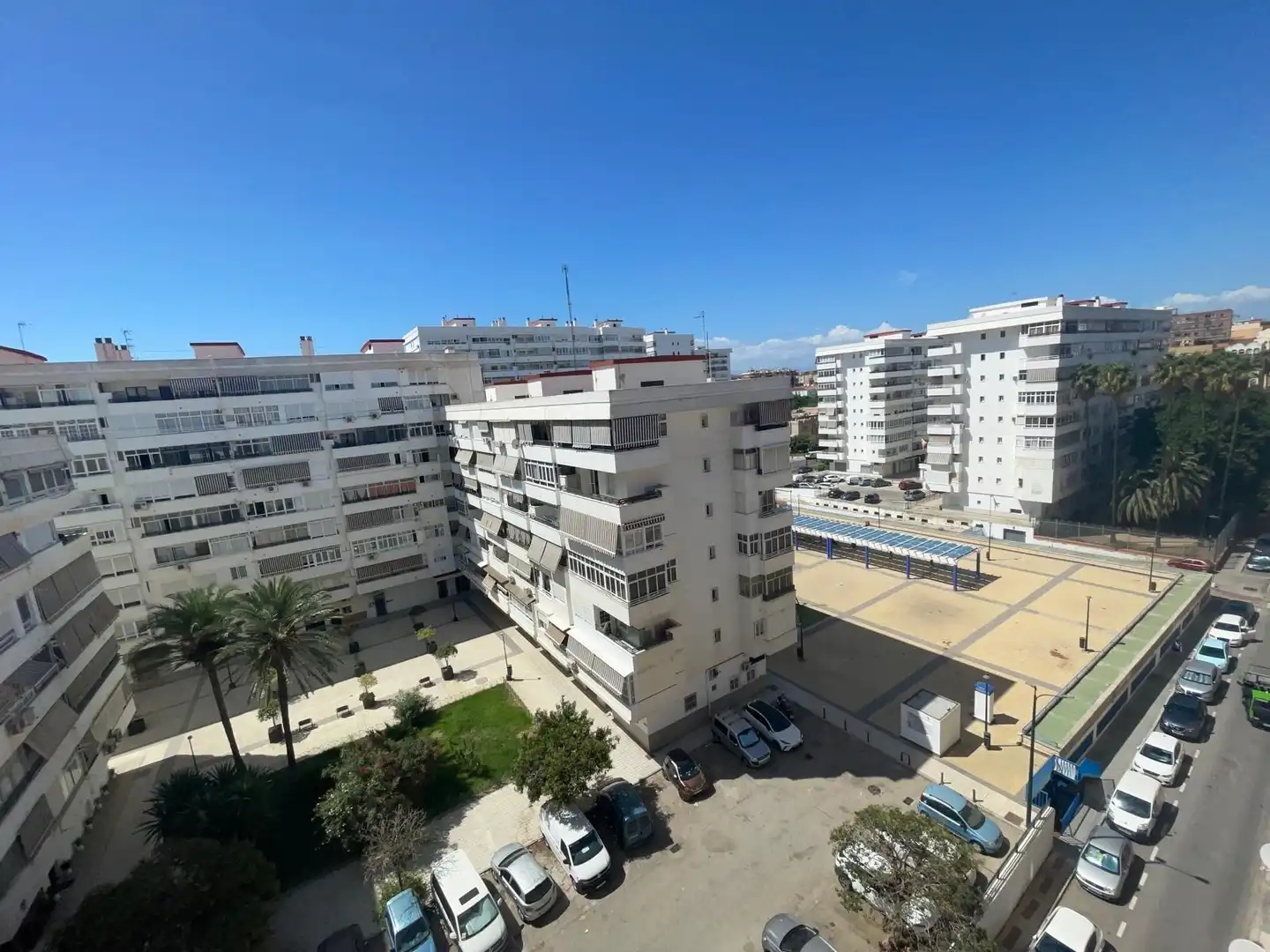 Vista exterior de Piso de alquiler en Málaga con Aire acondicionado, Calefacción y Terraza