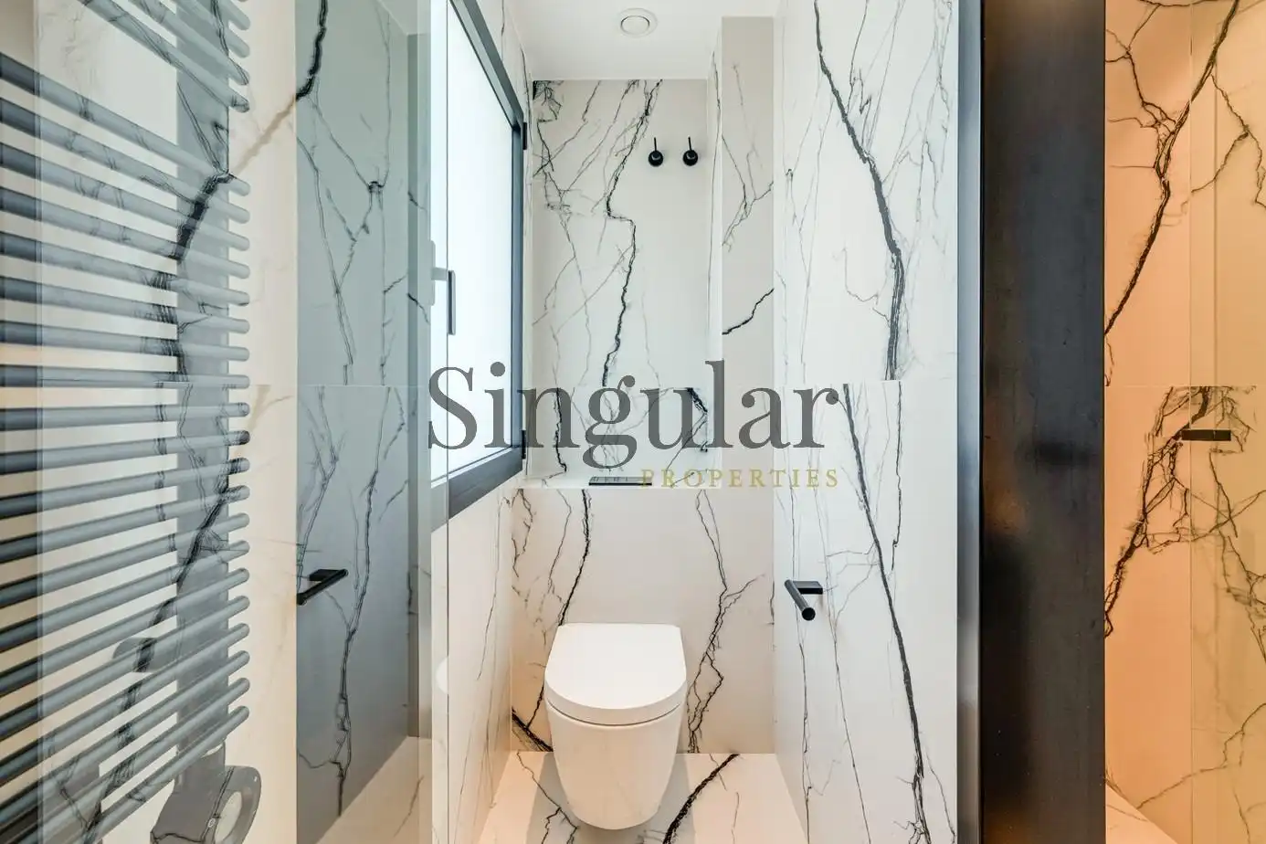 Bathroom of Flat for rent in Barcelona  with Heating, Private garden and Terrace