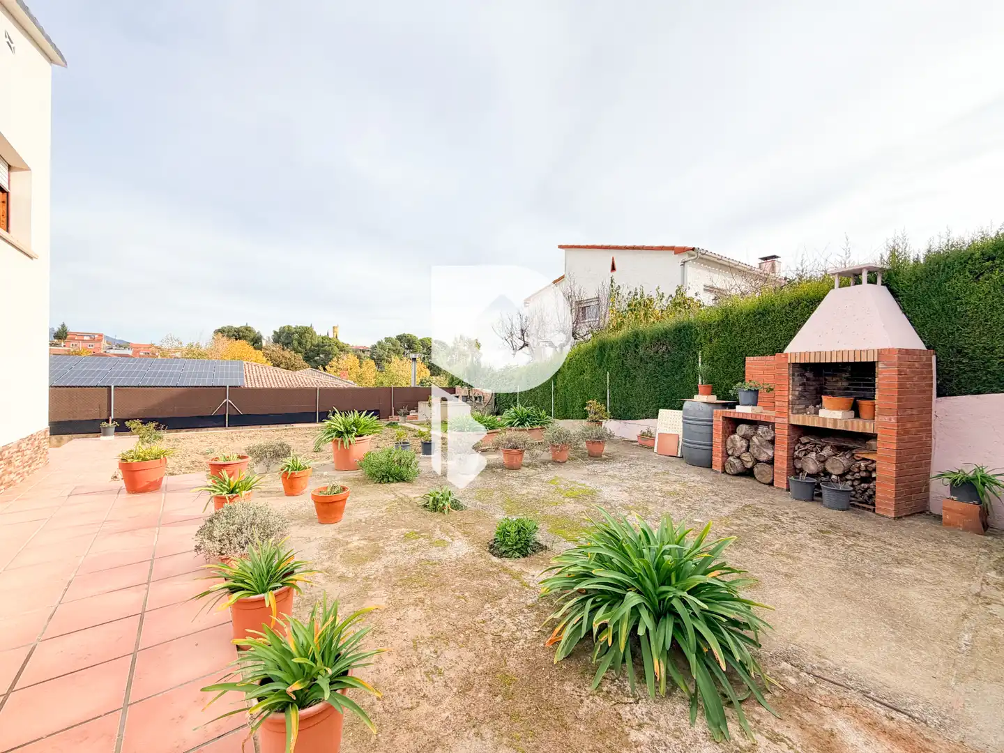 Jardín de Casa o chalet en venta en Piera con Aire acondicionado, Calefacción y Jardín privado