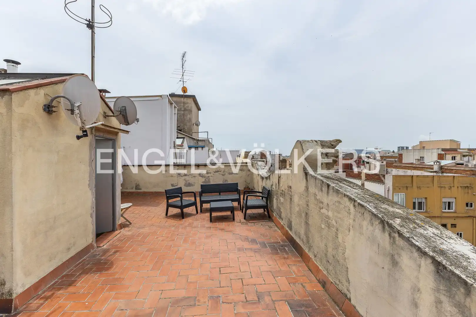 Terraza de Piso en venta en Barcelona con Aire acondicionado, Calefacción y Amueblado