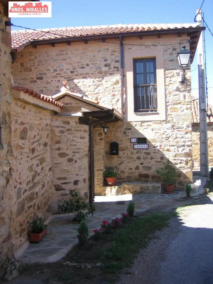Vista exterior de Casa o chalet en venta en Santiago Millas con Amueblado