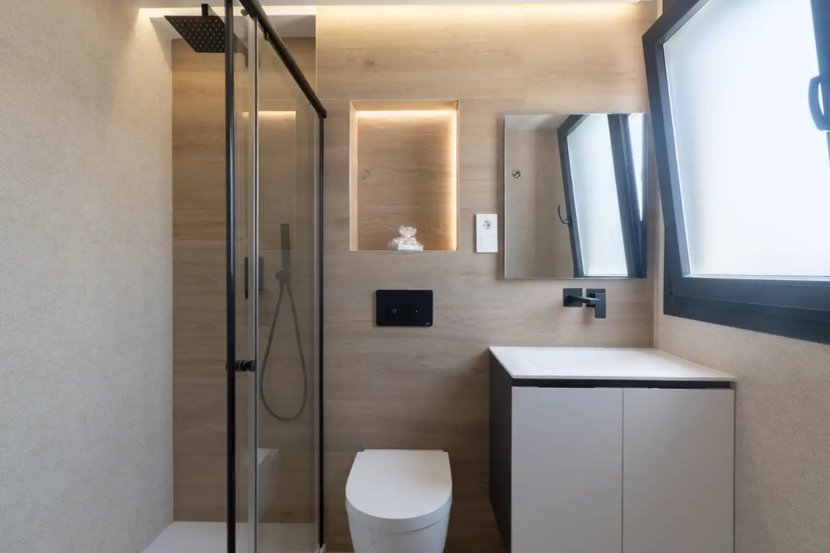Bathroom of Houses for sale in El Verger  with Air Conditioner, Heating and Private garden