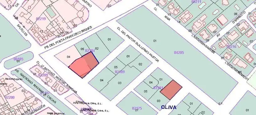 Terreno residencial en venta en Oliva pueblo, imagen 2