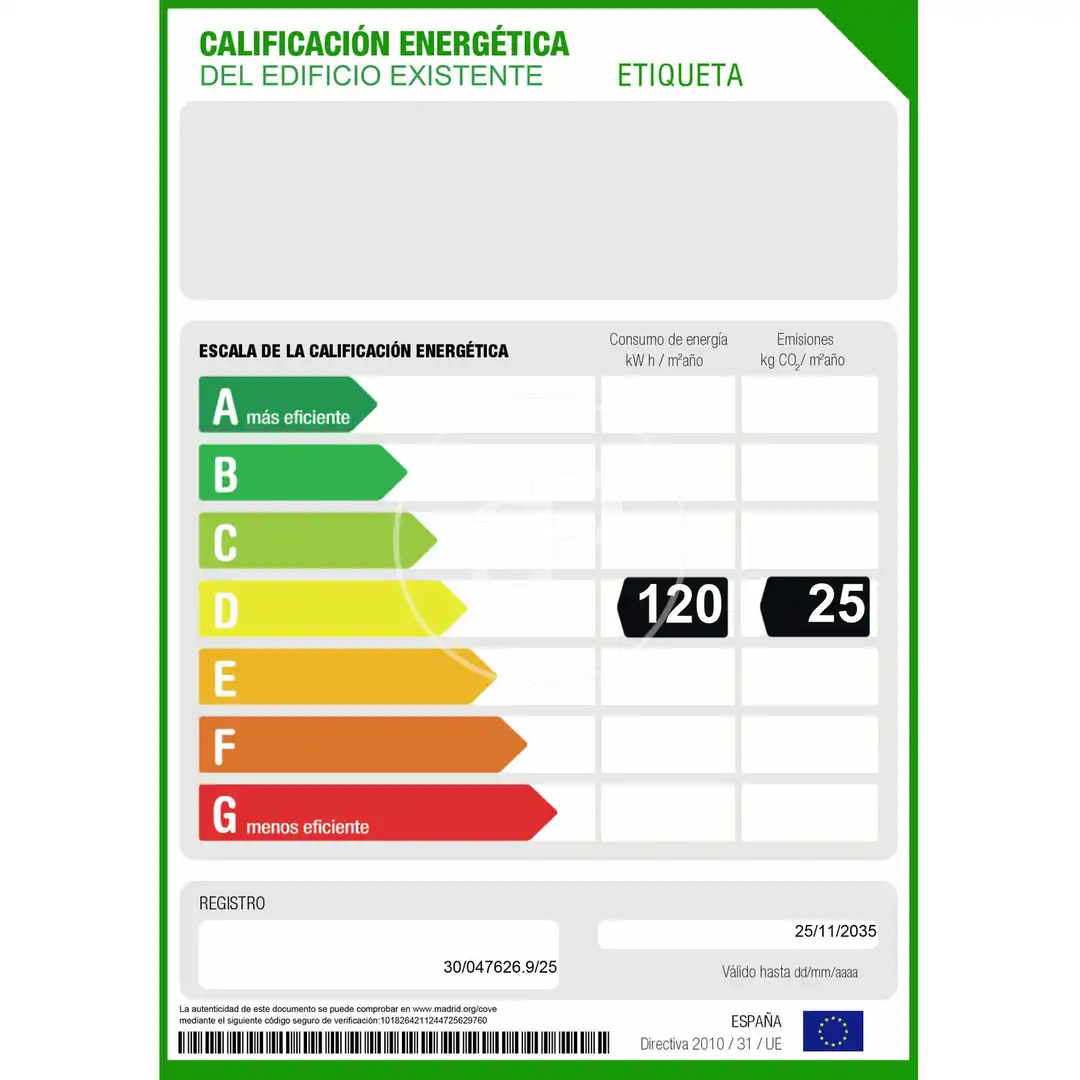 Garten von Wohnung zum Verkauf in Madrid mit Klimaanlage, Heizung und Möbliert