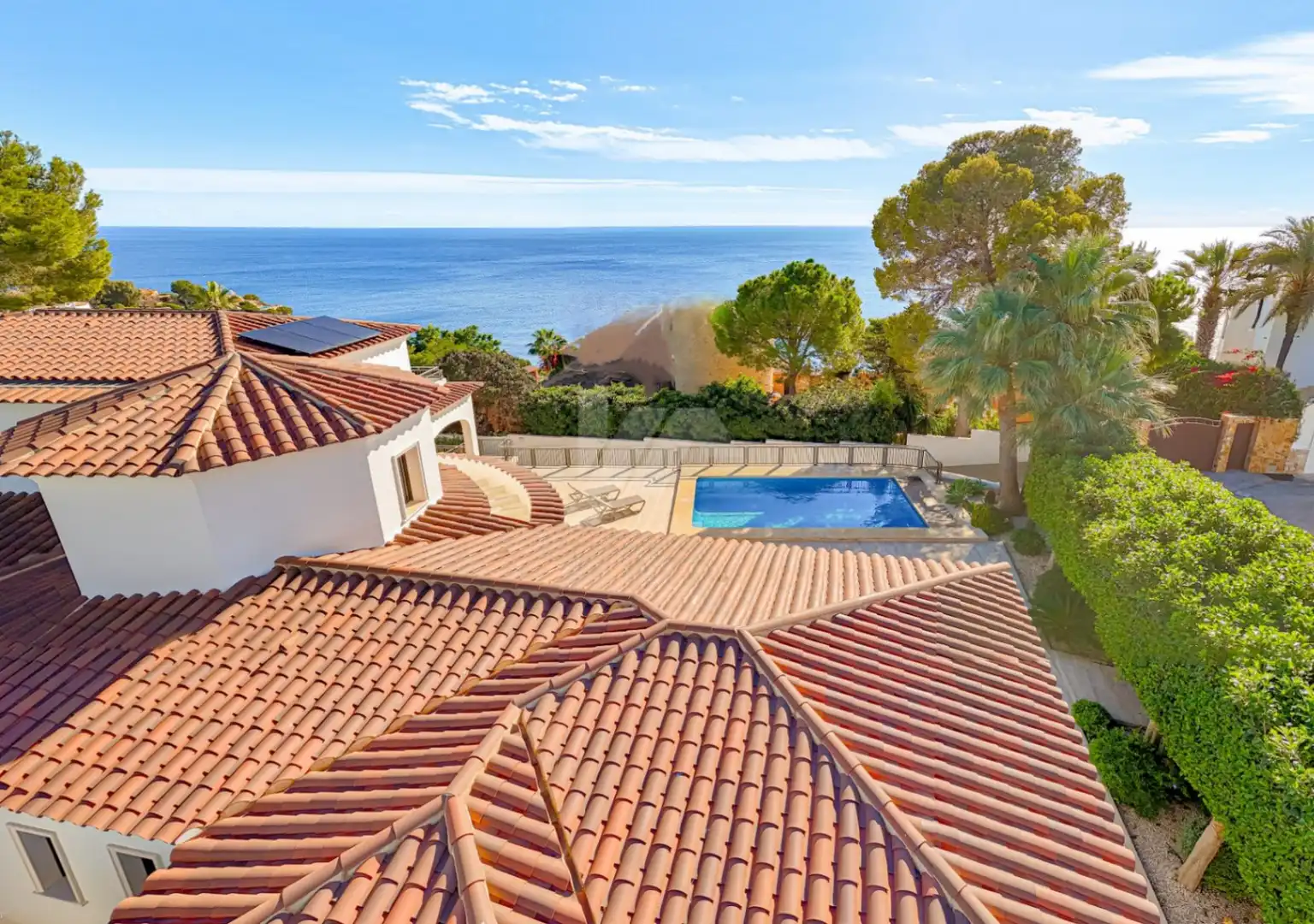 Vista exterior de Casa o xalet en venda en Moraira amb Aire condicionat, Calefacció i Jardí privat