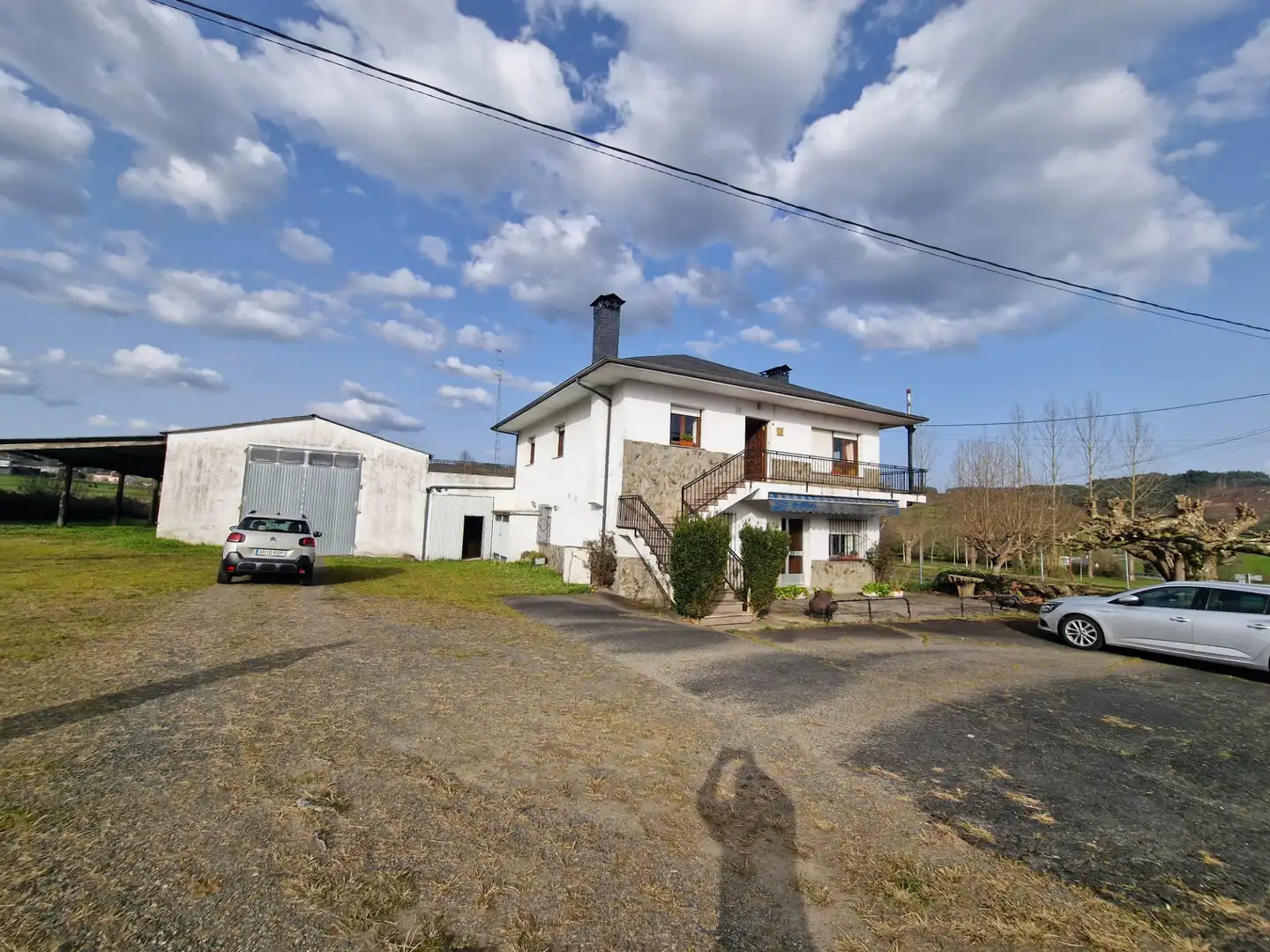 Exterior view of Houses for sale in Arzúa  with Private garden, Terrace and Furnished